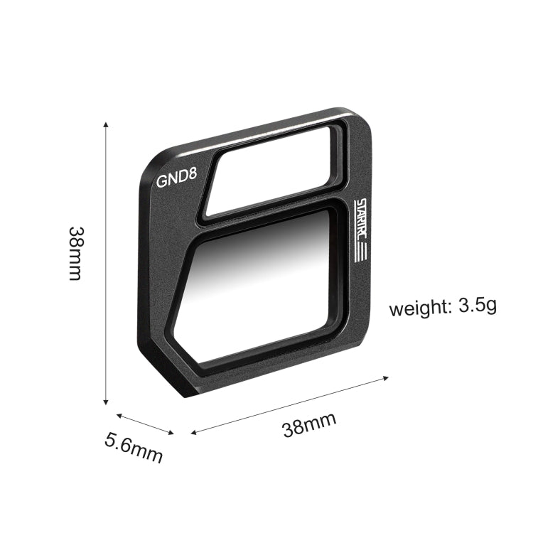 STARTRC 1110397 GND 8 Lens Filter, GND8 For DJI Mavic 3 STARTRC 1110397 GND 8 Lens Filter, GND8 For DJI Mavic 3